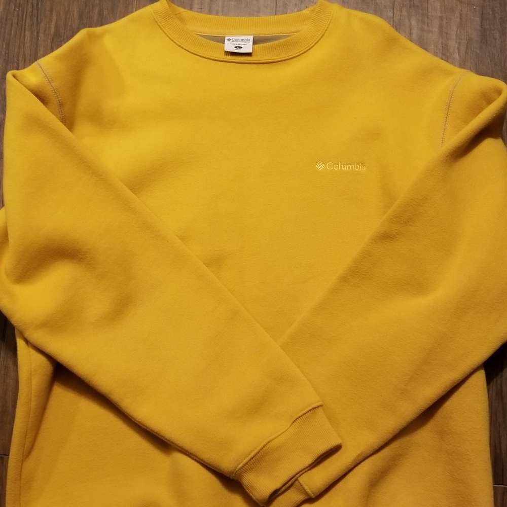 MEN'S AUTHENTIC COLUMBIA SWEAT SHIRT SZ. LARGE